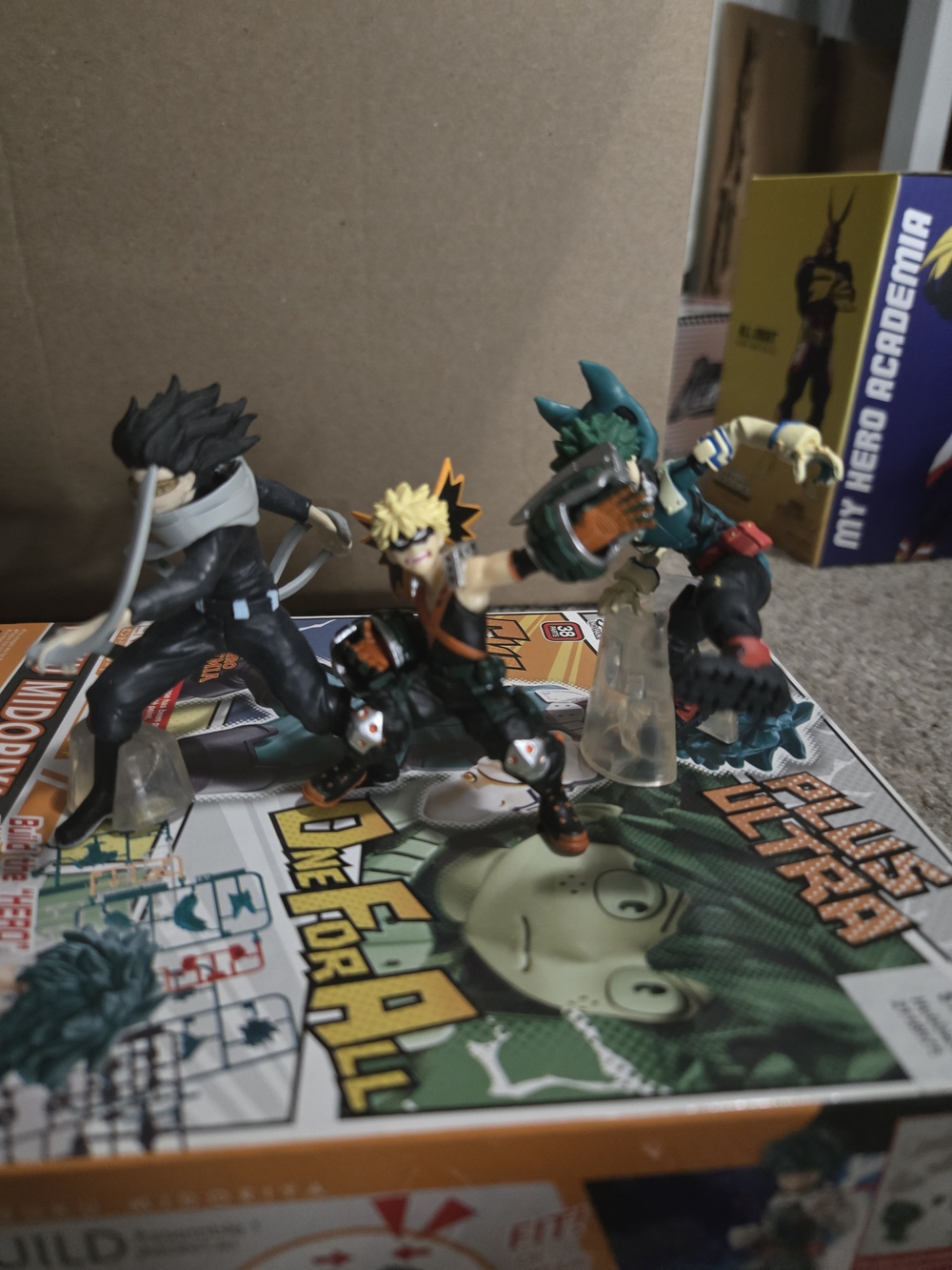 My Hero Academia Chibi Figure Set – Green, Yellow & Gray Characters - Picture 9 of 12